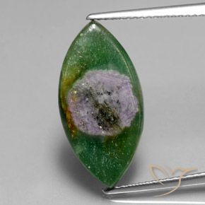 6.51ct Natürlicher Mehrfarbig Rubin in Fuchsit, Marquise, Lichtdurchlässig