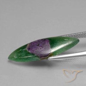 9,17 ctw natürlicher Mehrfarbig Rubin in Fuchsit, Marquise, Lichtdurchlässig