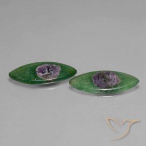 8.67 ct natürliche Mehrfarbig Rubin in Fuchsit-Edelsteine, Marquise, Lichtdurchlässig