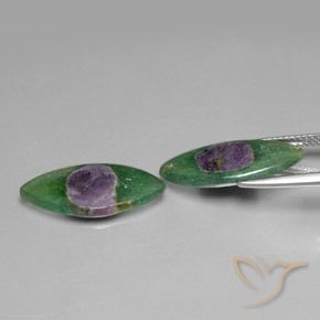 8.70 ct natürliche Mehrfarbig Rubin in Fuchsit-Edelsteine, Marquise, Lichtdurchlässig