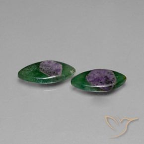 5.76 ct natürliche Mehrfarbig Rubin in Fuchsit-Edelsteine, Marquise, Lichtdurchlässig