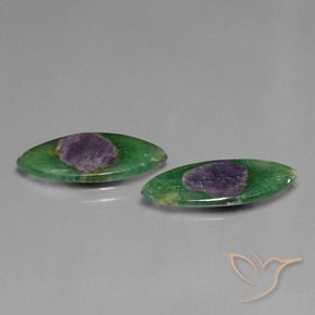 6.33 ct natürliche Mehrfarbig Rubin in Fuchsit-Edelsteine, Marquise, Lichtdurchlässig