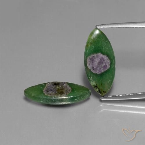 6.65ctw Natürlicher Mehrfarbig Rubin in Fuchsit, Marquise, Lichtdurchlässig