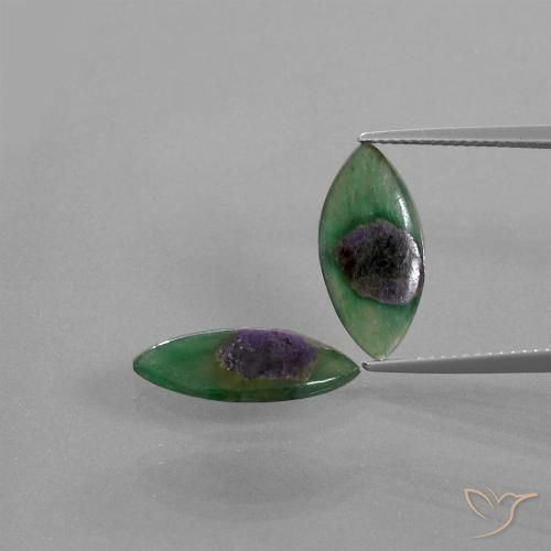6.02ctw Natürlicher Mehrfarbig Rubin in Fuchsit, Marquise, Lichtdurchlässig