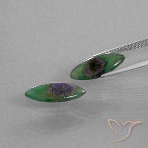 6.02 ct natürliche Mehrfarbig Rubin in Fuchsit-Edelsteine, Marquise, Lichtdurchlässig
