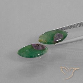 4.74 ct natürliche Mehrfarbig Rubin in Fuchsit-Edelsteine, Marquise, Lichtdurchlässig