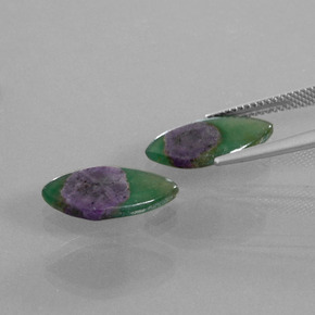  ct natürliche Zweifarbig Rubin in Fuchsit-Edelsteine, Marquise, Lichtdurchlässig