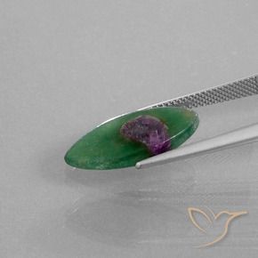 9,17 ctw natürlicher Mehrfarbig Rubin in Fuchsit, Marquise, Lichtdurchlässig