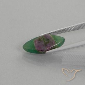 9,17 ctw natürlicher Mehrfarbig Rubin in Fuchsit, Marquise, Lichtdurchlässig