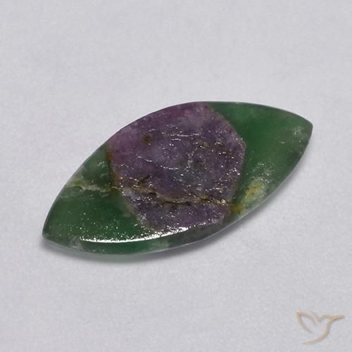 4.54ct Natürlicher Mehrfarbig Rubin in Fuchsit, Marquise, Lichtdurchlässig