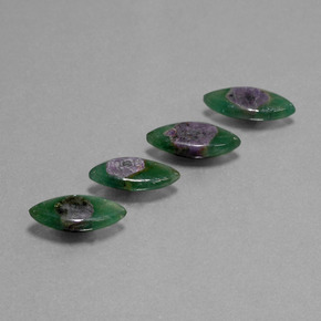  ct natürliche Zweifarbig Rubin in Fuchsit-Edelsteine, Marquise, Lichtdurchlässig