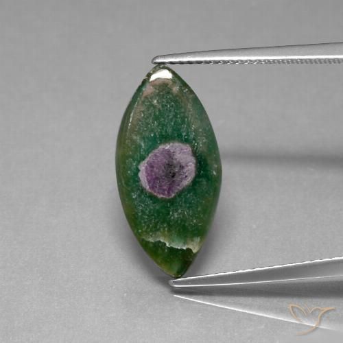 5.46ct Natürlicher Mehrfarbig Rubin in Fuchsit, Marquise, Lichtdurchlässig