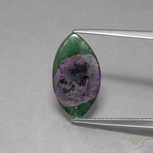 4.70ct Natürlicher Mehrfarbig Rubin in Fuchsit, Marquise, Lichtdurchlässig