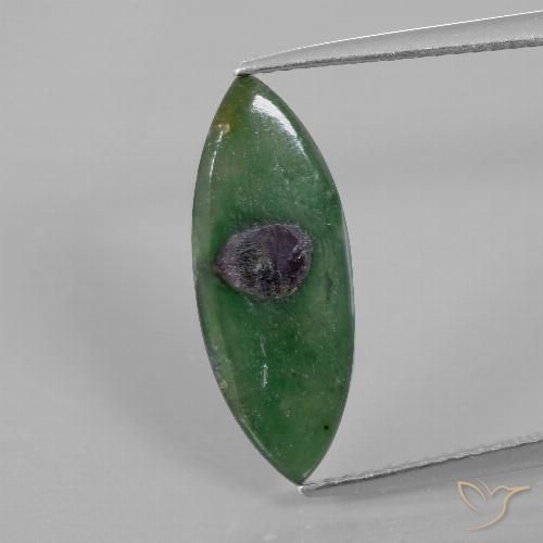 3.00ct Natürlicher Mehrfarbig Rubin in Fuchsit, Marquise, Lichtdurchlässig