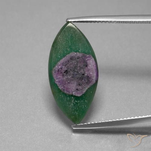 6.70ct Natürlicher Mehrfarbig Rubin in Fuchsit, Marquise, Lichtdurchlässig