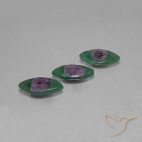 6.44 ct natürliche Mehrfarbig Rubin in Fuchsit-Edelsteine, Marquise, Lichtdurchlässig