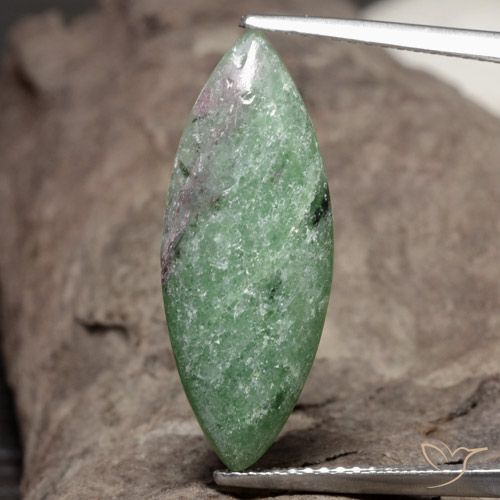 6.93ct Natürlicher Mehrfarbig Rubin-Zoisit, Marquise, Lichtundurchlässig