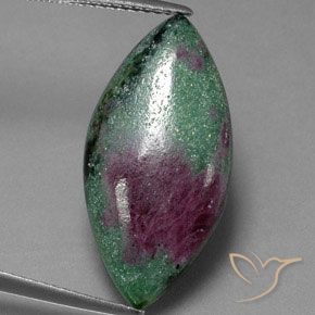 10.57ct Natürlicher Mehrfarbig Rubin-Zoisit, Marquise, Lichtundurchlässig