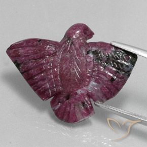 9,17 ctw natürlicher Boysenberry Purple Rubin-Zoisit, Fantasie, Lichtundurchlässig