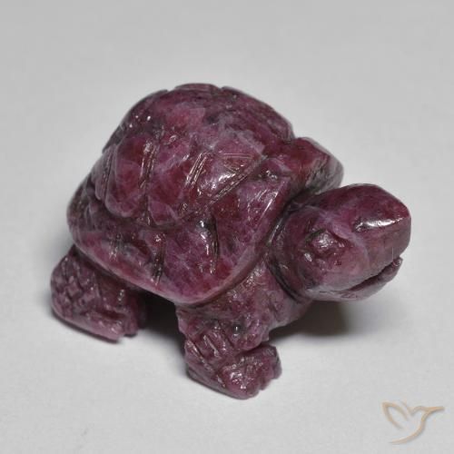 34.06ct Natürlicher Mittel-Dunkelviolett Rubin-Zoisit, Fantasie, Lichtundurchlässig