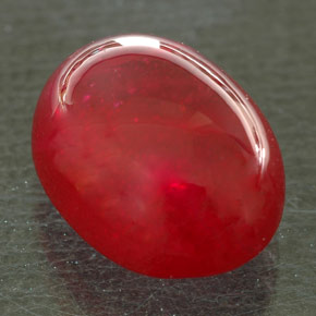 8,40 ctw natürlicher roter Rubin, Transparent, Transparent / Lichtdurchlässig