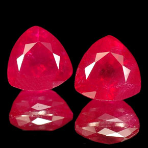  ct natürliche roter Rubin-Edelsteine, Trillion, VS-SI