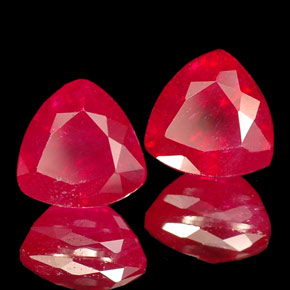  ct natürliche roter Rubin-Edelsteine, Trillion, VS-SI
