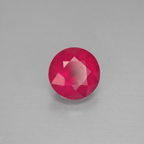 1,40 ctw natürlicher roter Rubin, Rundschliff, VS-SI