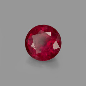 1,72 ctw natürlicher roter Rubin, Rundschliff, VS-SI