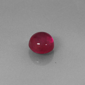 1,95 ctw natürlicher roter Rubin, Transparent, Transparent / Lichtdurchlässig