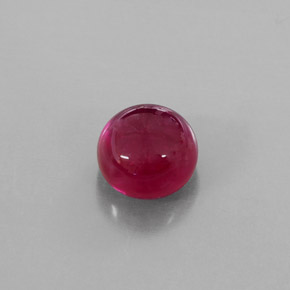 3,35 ctw natürlicher roter Rubin, Transparent, Transparent / Lichtdurchlässig