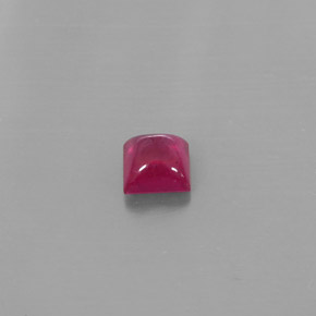 1,00 ctw natürlicher roter Rubin, Transparent, Transparent / Lichtdurchlässig