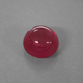 3,13 ctw natürlicher roter Rubin, Transparent, Transparent / Lichtdurchlässig