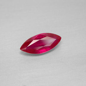 1,97 ctw natürlicher roter Rubin, Marquise, VS-SI
