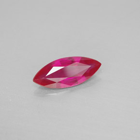 1,61 ctw natürlicher roter Rubin, Marquise, VS-SI
