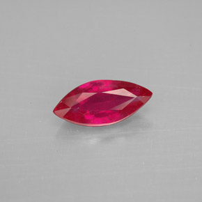 1,56 ctw natürlicher roter Rubin, Marquise, VS-SI