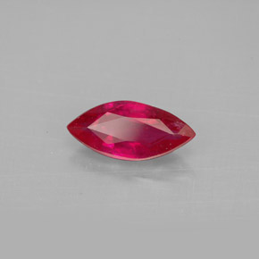 1,56 ctw natürlicher roter Rubin, Marquise, VS-SI
