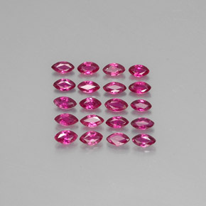  ct natürliche roter Rubin-Edelsteine, Marquise, VS-SI