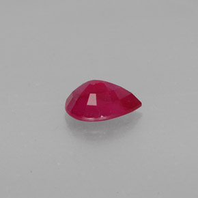 1,48 ctw natürlicher roter Rubin, Birnenform, SI