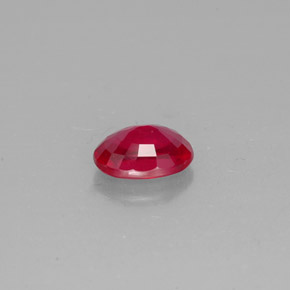 1,54 ctw natürlicher roter Rubin, Oval Schliff, VS-SI