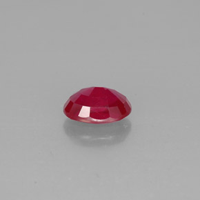 1,84 ctw natürlicher roter Rubin, Oval Schliff, VS-SI