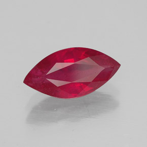 1,80 ctw natürlicher roter Rubin, Marquise, SI