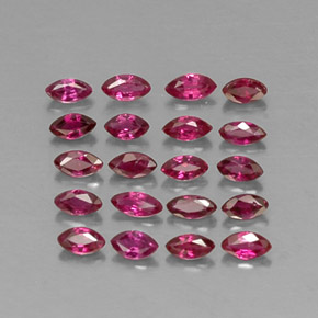  ct natürliche roter Rubin-Edelsteine, Marquise, VS-SI