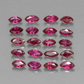  ct natürliche roter Rubin-Edelsteine, Marquise, VS-SI