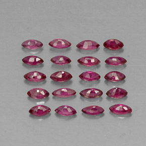  ct natürliche roter Rubin-Edelsteine, Marquise, VS-SI