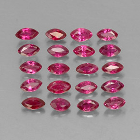  ct natürliche roter Rubin-Edelsteine, Marquise, VS-SI