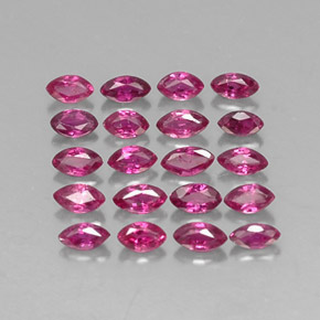  ct natürliche roter Rubin-Edelsteine, Marquise, VS-SI