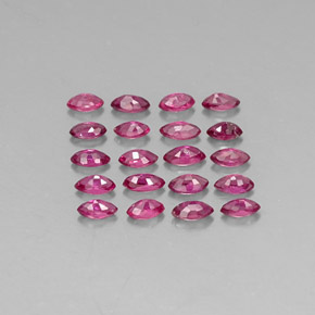  ct natürliche roter Rubin-Edelsteine, Marquise, VS-SI