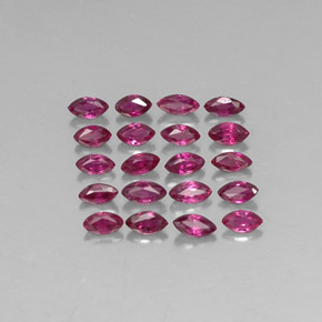  ct natürliche roter Rubin-Edelsteine, Marquise, VS-SI
