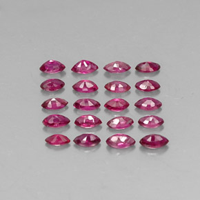  ct natürliche roter Rubin-Edelsteine, Marquise, VS-SI